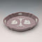 Vintage British Wedgwood Jasperware Oval Dish in Lilac