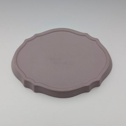 英國韋奇伍德復古碧玉器橢圓形碟,淡紫色