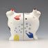 Vintage French Animal Park ceramic cat-shaped spice rack by Villeroy & Boch