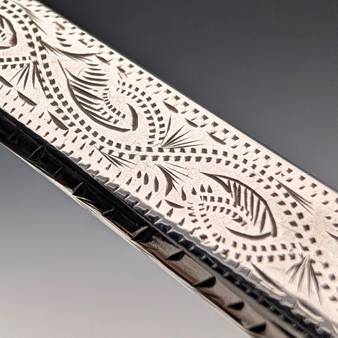 1902年詹姆斯芬頓設計的英國古董純銀鉛筆架