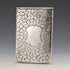 1897 British Antique Sterling Silver Sliding Card Case, 84g, HW King & Son