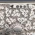 1897 British Antique Sterling Silver Sliding Card Case, 84g, HW King & Son