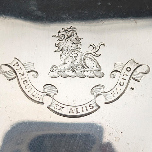 1913年 英国アンティーク 純銀製 シガレットボックス ウッドインナー Walker&Hall