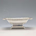 Vintage British silver-plated square dish with stems by Mappin & Webb