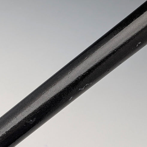 復古黑色鹿角杖身L型手柄手杖,72厘米,ASHBEY