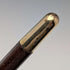Italian Vintage Brown Shaft Sterling Silver Horsehead Handle Walking Stick, 95cm