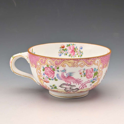 1920年代英國明頓茶杯三件組粉紅雞蛇獸,為邁耶商場訂製 4