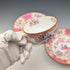 1920s British Minton Teacup Trio Pink Cockatrice, special order for Meyer Emporium ④