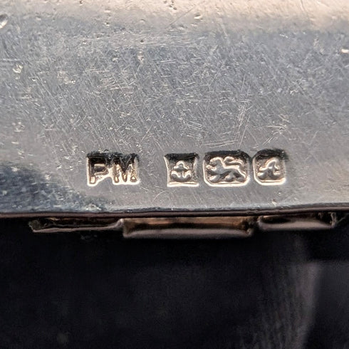 1975 British Vintage Sterling Silver Gate Style Bracelet, 57g, PM