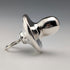 British Vintage Sterling Silver Pacifier, 19g, Carr's of Sheffield