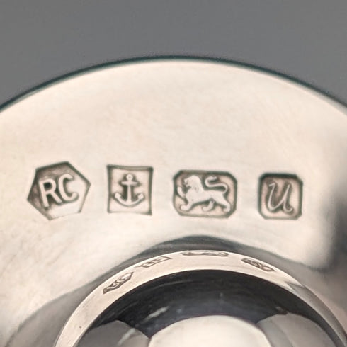 British Vintage Sterling Silver Pacifier, 19g, Carr's of Sheffield