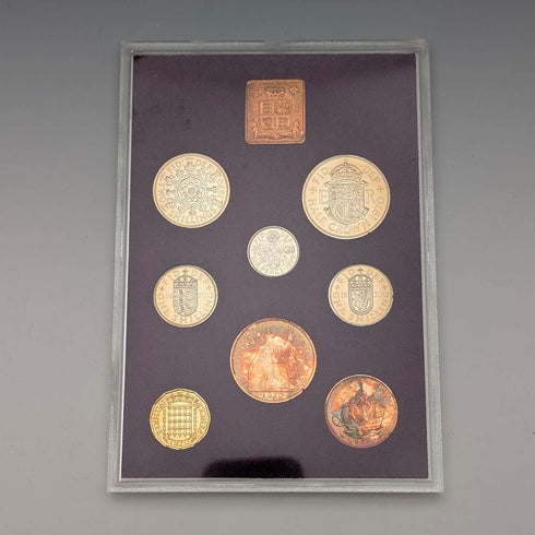 1970 UK Pre-Decimal Coins, Set of 8, Royal Mint