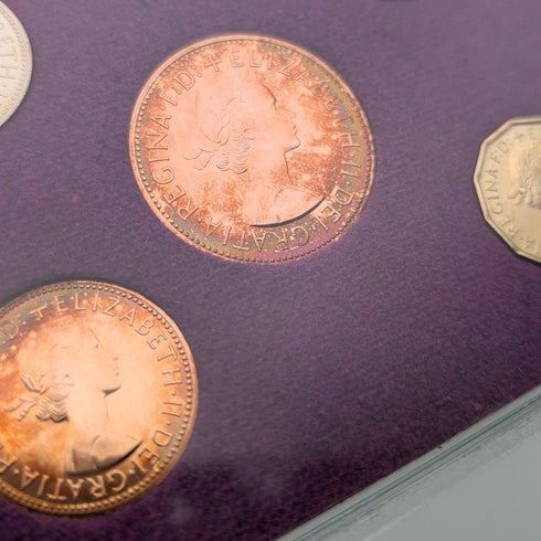 1970年 英国 貨幣制度10進法化前 硬貨コイン8枚セット Royal Mint