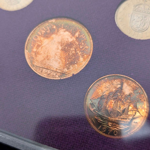 1970 UK Pre-Decimal Coins, Set of 8, Royal Mint