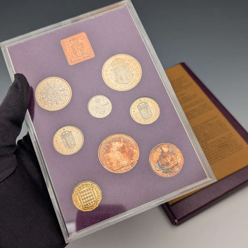 1970 UK Pre-Decimal Coins, Set of 8, Royal Mint