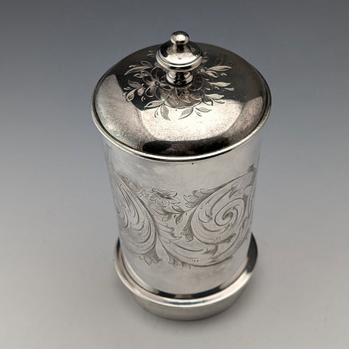 英国アンティーク シルバープレート製 フィルター(コーヒーマシンの一部?)