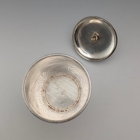 英国アンティーク シルバープレート製 フィルター(コーヒーマシンの一部?)