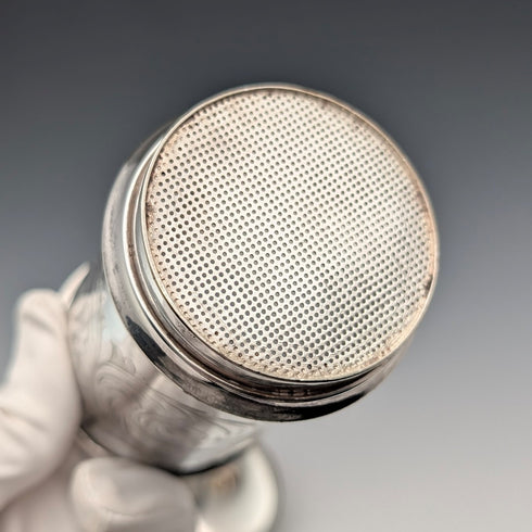 英国アンティーク シルバープレート製 フィルター(コーヒーマシンの一部?)