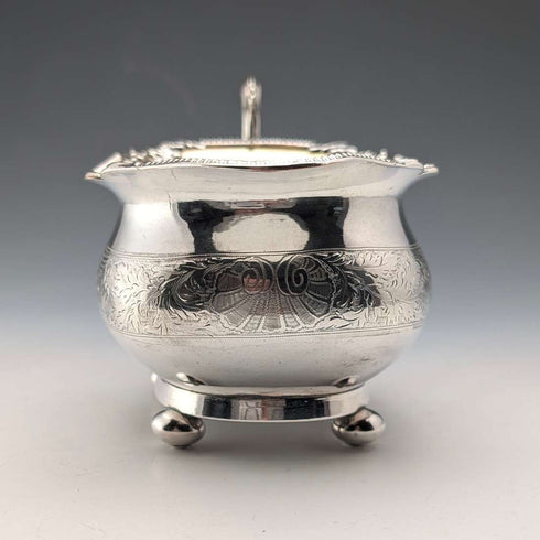 1820年頃 英国アンティーク オールドシェフィールドプレート製 クリームジャグ