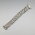 1975 British Vintage Sterling Silver Gate Style Bracelet, 57g, PM
