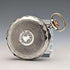 Antique Hebdomus 8-day pocket watch with silver case, in good working order