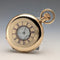 1917年頃 米国アンティーク ウォルサム 懐中時計 金張りハーフハンター 整備済