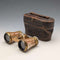 French Antique Mother-of-Pearl Opera Glasses/Binoculars with Case, Colmont FT