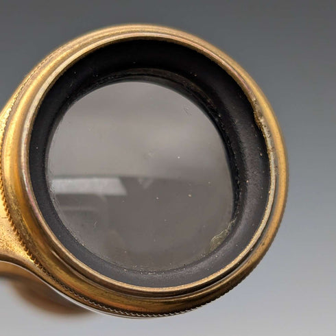 French Antique Mother-of-Pearl Opera Glasses/Binoculars with Case, Colmont FT