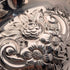 1890 British antique sterling silver pedestal bowl, 13cm diameter, by Charles Edwards