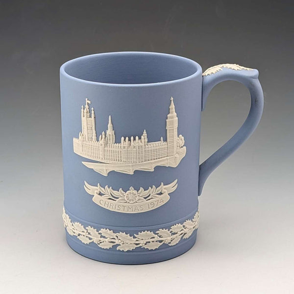 1974 Wedgwood Jasperware Christmas mug
