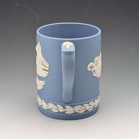1975 British Wedgwood Jasperware Christmas mug