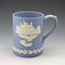 1973 British Wedgwood Jasperware Christmas mug