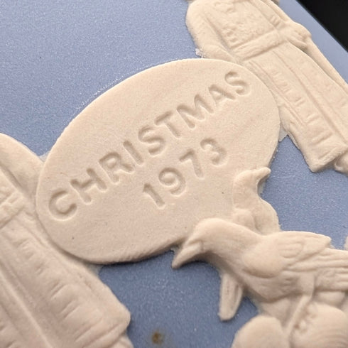 1973 British Wedgwood Jasperware Christmas mug