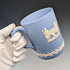 1973 British Wedgwood Jasperware Christmas mug