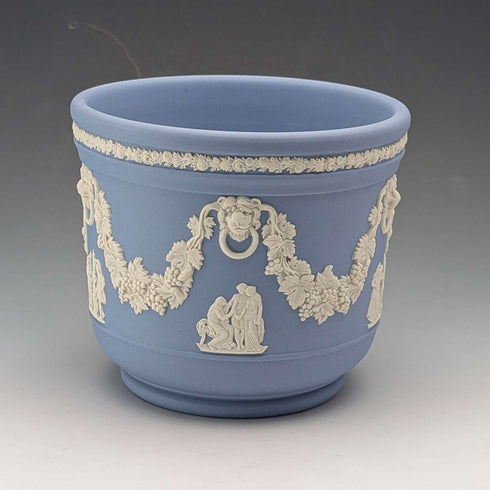 British Vintage Wedgwood Jasperware Planter Pot