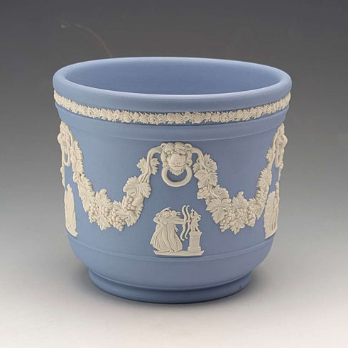 British Vintage Wedgwood Jasperware Planter Pot