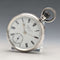 1899 British antique JW Benson BANK pocket watch, sterling silver open face, in good working order