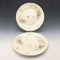 French Antique Japonism Design Hard Ceramic Side Plate Pair ①