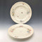 French Antique Japonism Design Hard Ceramic Soup Plate Pair ①