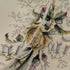 French Antique Japonism Design Hard Ceramic Soup Plate Pair ①