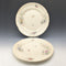 French Antique Japonism Design Hard Ceramic Dinner Plate Pair ①
