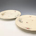 French Antique Japonism Design Hard Ceramic Dinner Plate Pair ①