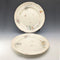 French Antique Japonism Design Hard Ceramic Dinner Plate Pair ②