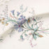 French Antique Japonism Design Hard Ceramic Dinner Plate Pair ②