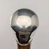 Antique Malacca Shaft Sterling Silver Rondelle Handle Walking Stick 87cm