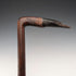 Vintage Carved Brown Shaft Heron Head Handle Walking Stick 91cm
