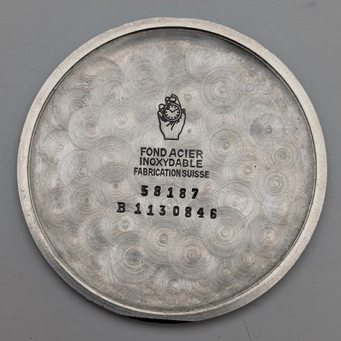 1950s Swiss MOVADO men's wristwatch, 15 jewels, gold-plated case, in good working order