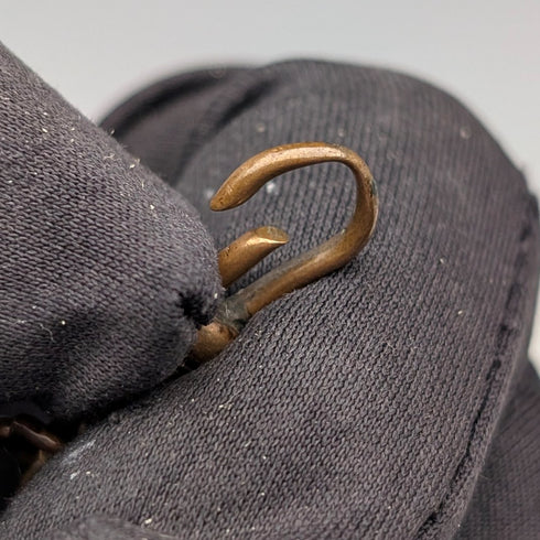 アンティーク 2トーンカラー ファンシーリンクアルバートチェーン 引き輪タイプ