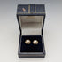 British Vintage Jewelry K9 Gold & Pearl Stud Earrings