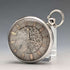 1839 British antique pocket watch with decorative dial and key winding mechanism, 52mm diameter, in good working order